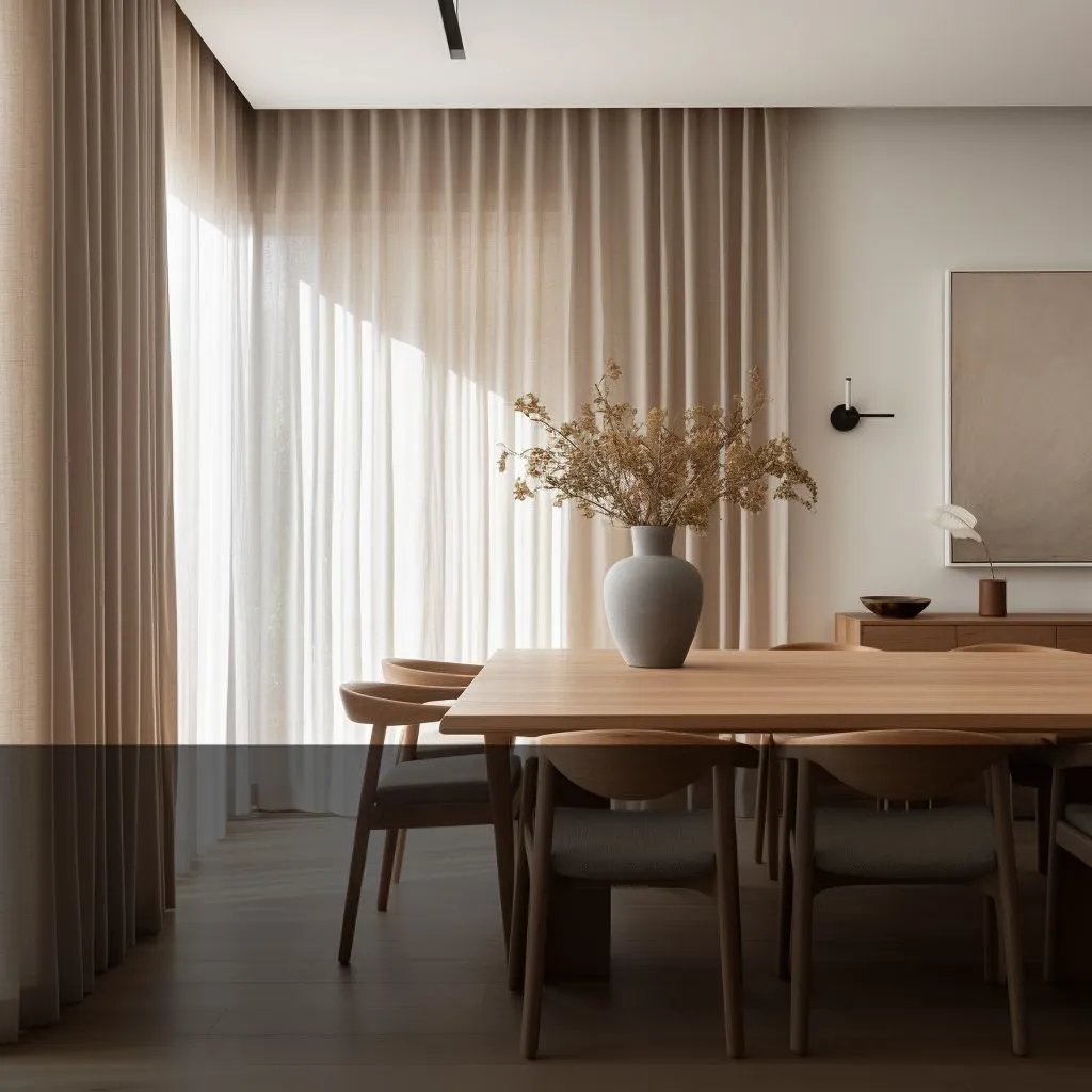 Achieving Serenity With Japandi Curtains