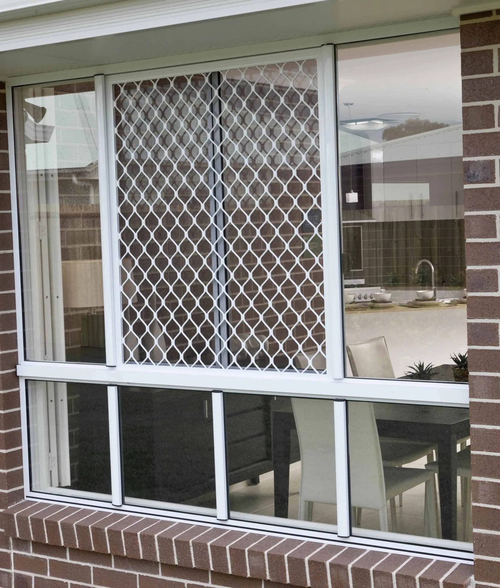 Security window screen