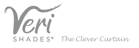 VeriShades logo, The Clever Curtain