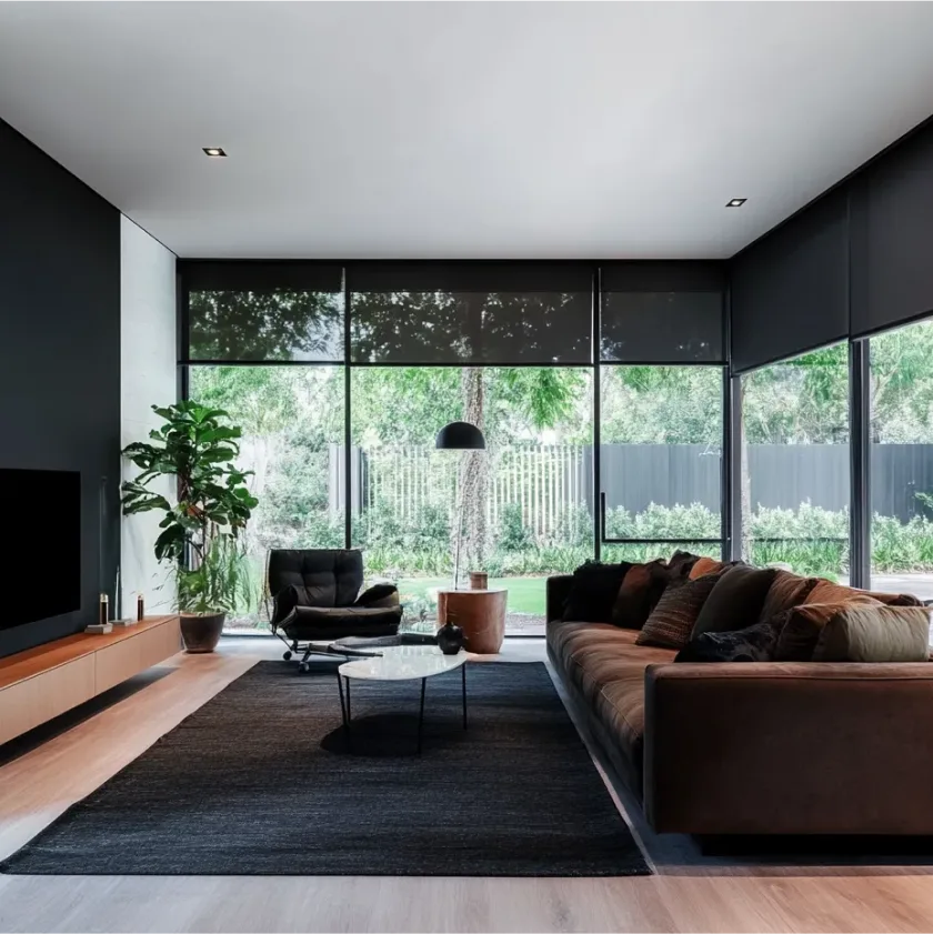 Roller blinds in an Adelaide home