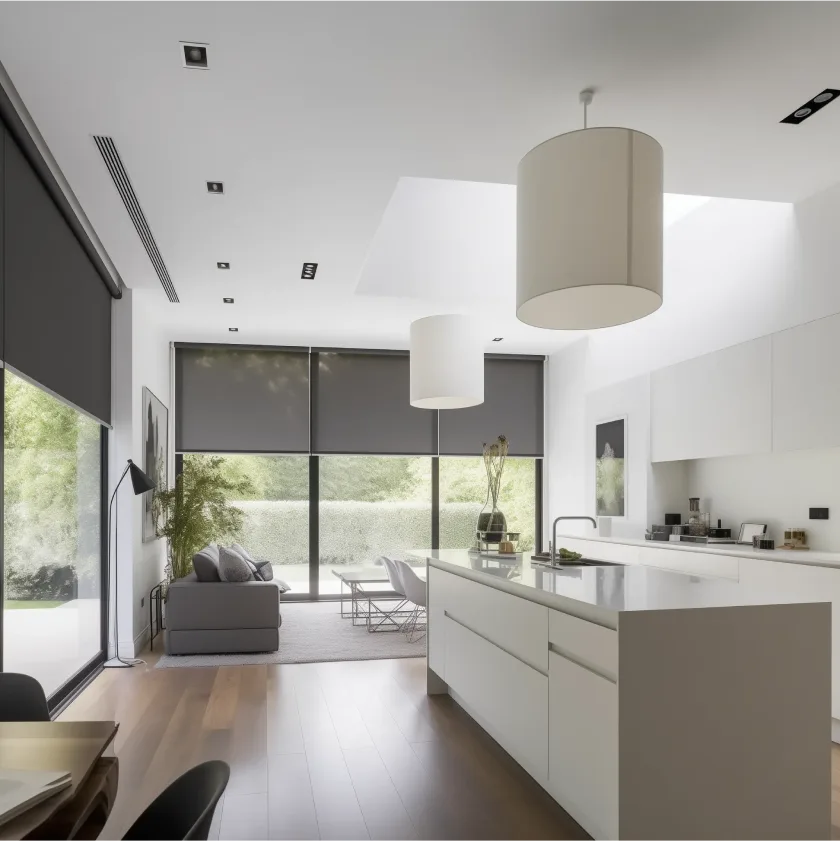 Roller blinds in an Adelaide home